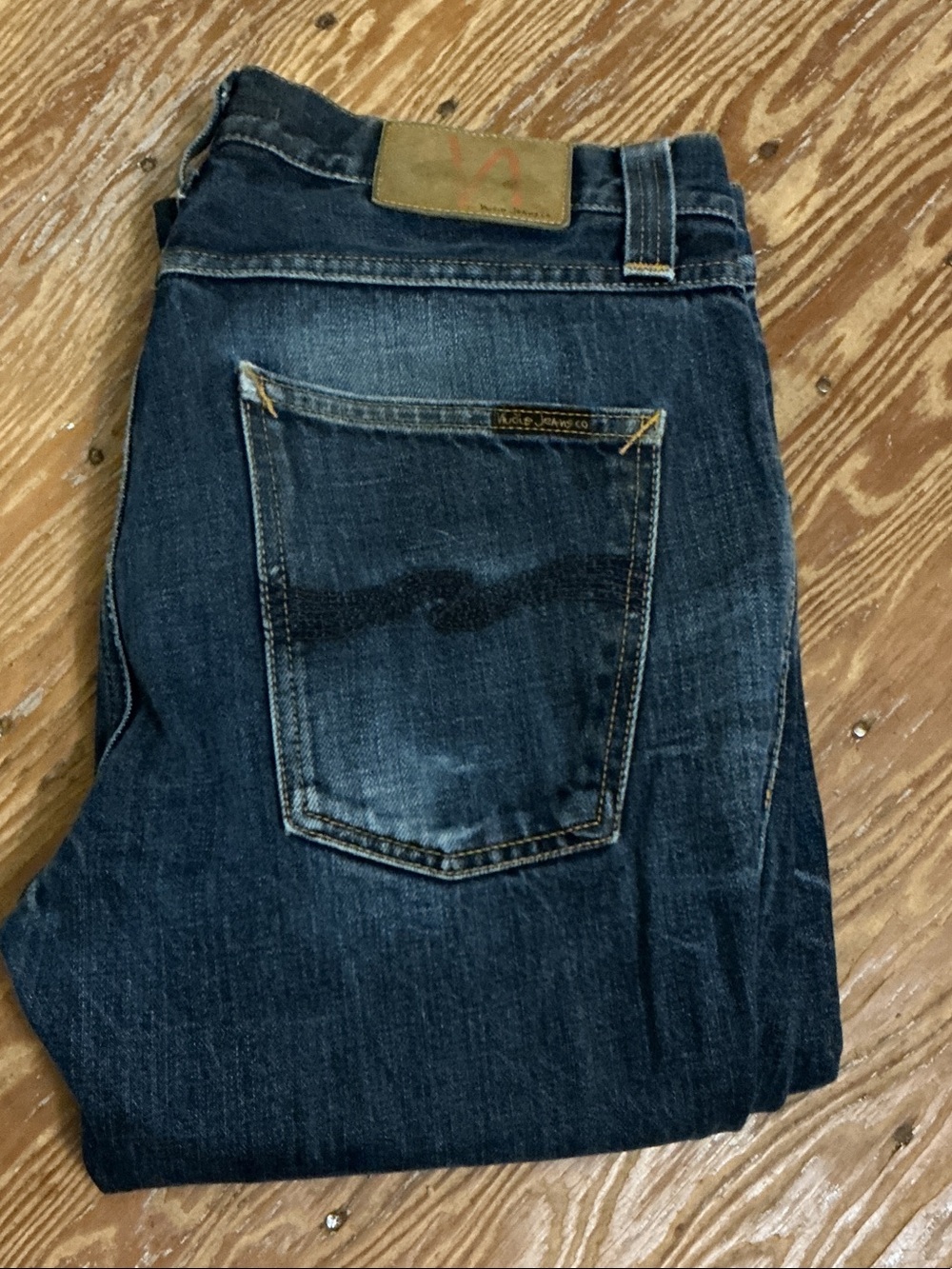 Nudie Jeans Big Bengt Dark Kringle Jeans, size 32